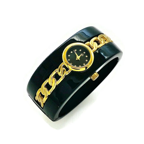 Isaac Mizrahi Live! Unique Bangle Analog Watch main image 8